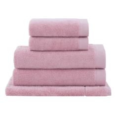 Jogo de Toalhas Buddemeyer Dual Air Gigante Rosa 5 peças