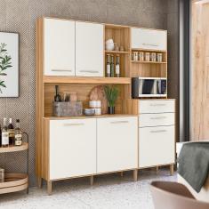 Cozinha Compacta Salsa 6 Portas 2 Gavetas - Nicioli