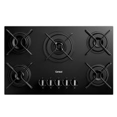 Cooktop Consul 5 Bocas Vidro Temperado Com Mega Chama CDS75AE Bivolt