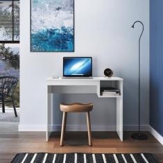 Escrivaninha Mesa Escritório 1 Nicho 91cm Office Noronha - Genialflex