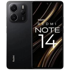 Smartphone Xiaomi Redmi Note 14 128 gb Preto 4G Tela Grande Câmera Ava