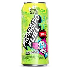 3VS Nutrition Pré Treino Prohibido Fuel 473ml - Gaseificado Sabor Maça Verde