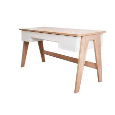 Escrivaninha 3 Gavetas 26106 Trend Artesano Hanover/Off White 