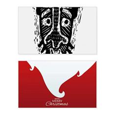 Carta de Natal com mensagem de Natal com carta de Natal