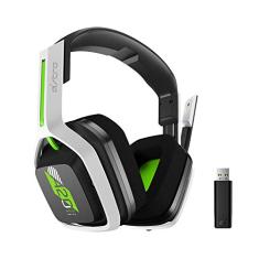 Headset sem fio ASTRO Gaming A20 Gen 2 para Xbox Series X|S, Xbox One, PC e Mac - Branco/Verde