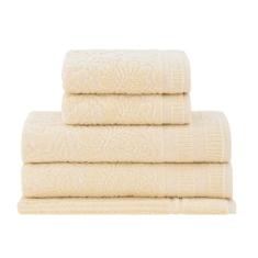 Jogo de Toalhas Buddemeyer Botanique Extra Soft Banho Amarelo 5 peças