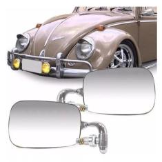 Retrovisor Mexicano Inox Vw Fusca Brasilia Vt Vl