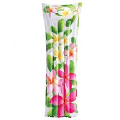 Colchão Inflável Piscina Praia Esteira Fashion Flores - Intex