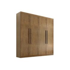Guarda Roupa Casal Fenix 4 Portas 3 Gavetas Rufato Imbuia