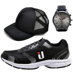 Tênis Izabella Helena Esportivo Com Boné e Relógio Masculino-Masculino