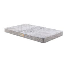 Colchão Solteiro D33 Bordado 078x188x14cm Ecoline Ecoflex Cinza