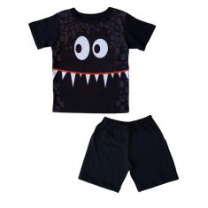 Conjunto Infantil Fantasia Monstrinho Camiseta e Short