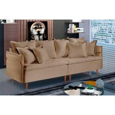 Sofá Fixo Atlas 3 Lugares Luxo 180cm Castellar Móbile