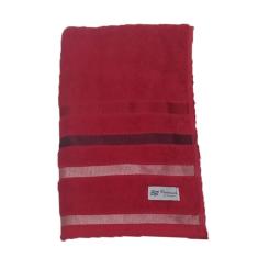 Toalha de Banho Teka Premium Lumiere Vermelho 100% Algodão