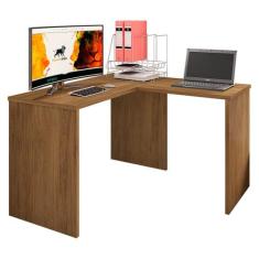 Mesa Escrivaninha Parati L01 com Extensor - Amarena Móveis, Freijó