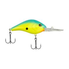 Berkley Isca de pesca de draga, verde-limão, 3 onças, 3 1/4" | Crankbaits de 8 cm, apertada, ação sutil ideal para peixes de águas profundas, equipada com gancho Sharp Fusion19