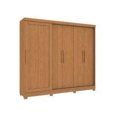 Guarda-Roupa Casal Molina com Pés 5 PT 4 GV Canela