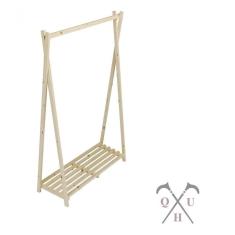 Guarda Roupas Minimalista Closet Atemporal Madeira Natural Roupeiro