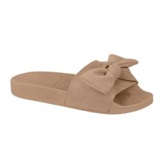 Chinelo Moleca Slide Com Laço 5414.104 Feminino Preto