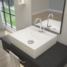 Kit Cuba Q39 com Válvula Click 1 Pol. 1/2 Sifão pvc e Flexível Compace