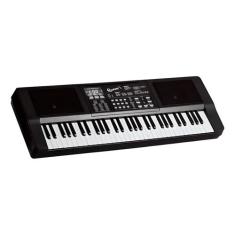 Teclado Musical Para Iniciantes Queens 61 Teclas 10 Musicas