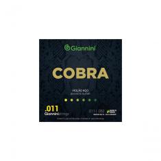 Encordoamento Para Violão Aço Cobra .011 Bronze Geeflk