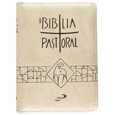 Bíblia Pastoral - Bolso - Zíper: Creme