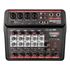 Mesa De Som Compacta Soundvoice MC6BT