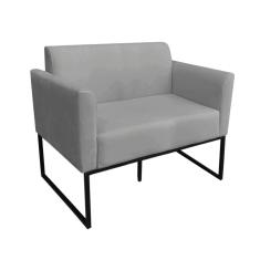 Namoradeira Marisa Suede Preto Grafite