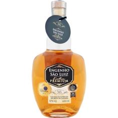 Cachaça Engenho São Luiz Extra Premium Carvalho Rótulo Branco 600ml