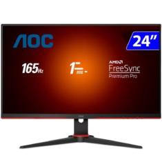 Monitor Aoc Gamer Viper 24G2Se 165Hz 1Ms Hdmi Dpor - 24G2Se