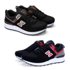 Kit 2 Pares Tênis Masculino Esportivo Cadarço Macio Fitness - Vorax, 4