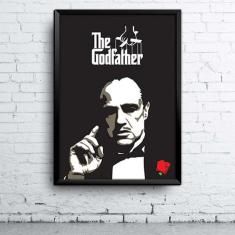 Quadro O Poderoso Chefão A4