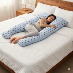 Travesseiro Gestante De Corpo Gravida Almofada Amamentação - remienxov