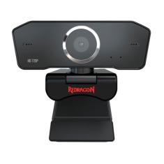 Webcam Redragon Streaming Fobos, HD 720p, 2 Microfones, Redução de Ruídos - GW600-1-Unissex