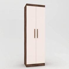 Guarda Roupas Cancun 2 Portas J&A Móveis Jequitiba/Off White