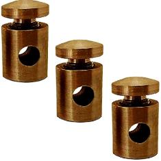 Kit Com 3 Desviador De Cabo Para Pendentes Lustre Cobre