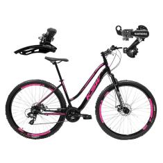 Bicicleta Rebaixada Feminina 29 KSW 21V Shimano Freio Disco