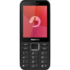 Celular Positivo P28B Tela 2.8Câmera Bluetooth Rádio FM Dual SIM