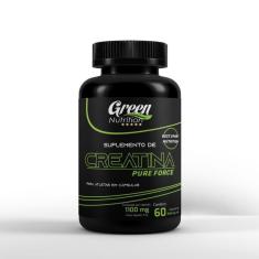 Creatina pure force gel 1100MG 60CAPS green nutrition