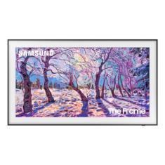 Samsung Classe de 32 polegadas QLED The Frame LS03C Series, Quantum HDR, Art Mode, tela fosca antirreflexo, suporte de parede de ajuste fino incluído, Smart TV com Alexa integrada (QN32LS03CB)