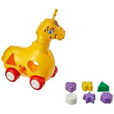 Brinquedo Educativo Girafa Lola C/Blocos - KENDY BRINQUEDOS