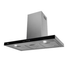 Coifa de Parede Fischer Infinity 90cm Preto 127V, 110V