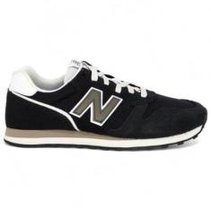 Tênis New Balance 373 38 Masculino - Preto-Masculino