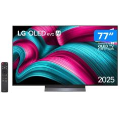 Smart TV LG 77" OLED 4K evo AI C5 2025 OLED77C5PSA, 77"
