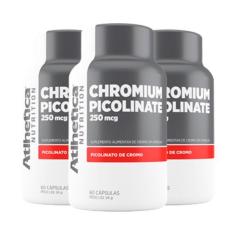 Picolinato De Cromo - 60 Cápsulas - Atlhetica Nutrition