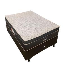 Conjunto Box Stylus Casal 138X188X60 Molas Ensacadas Topázio