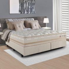 Colchão Molas Maxspring Marrocos Queen 158cm Branco / Bege
