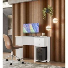 Mesa Escrivaninha 4115 Qmovi Branco