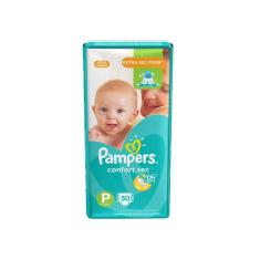 Fralda Pampers Confort Sec Pacote Mega Com 50 Un Tamanho P